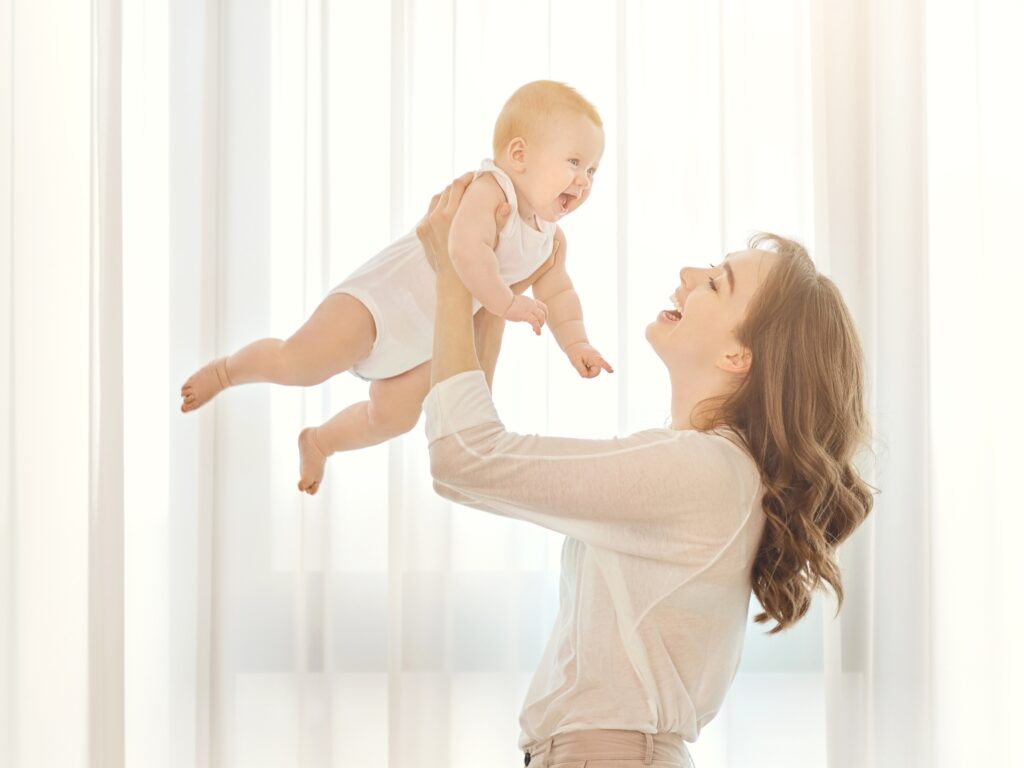Baby happy
