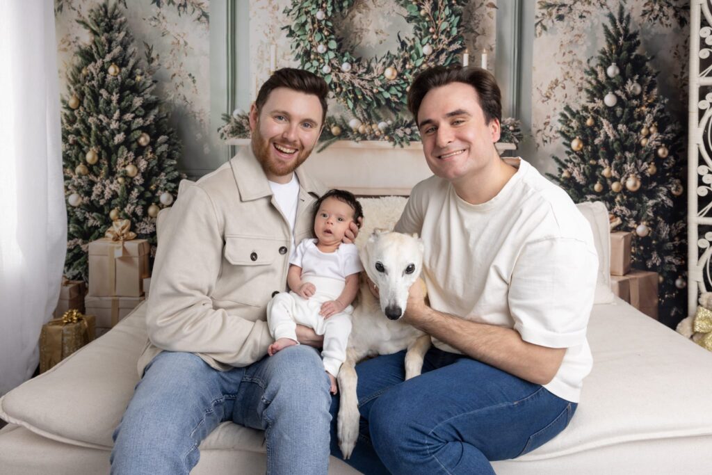 David And James Family Photo