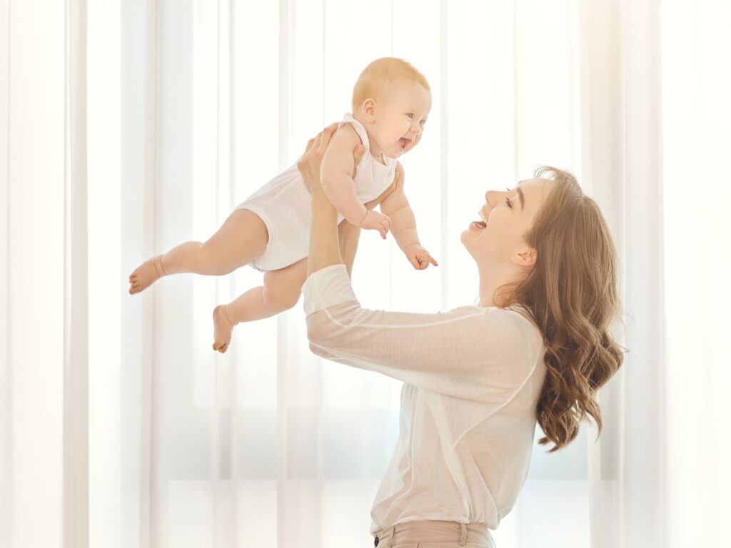 Baby happy